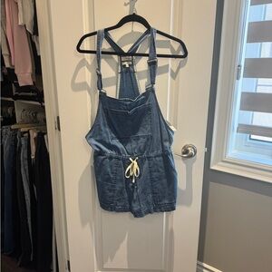 Size Small Aritzia denim romper